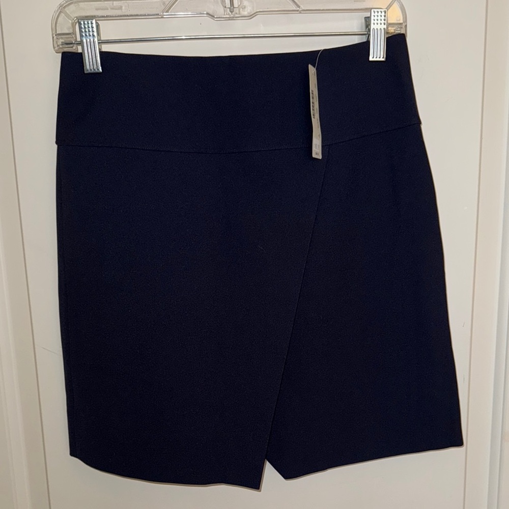 Elegant Black Wrap Skirt